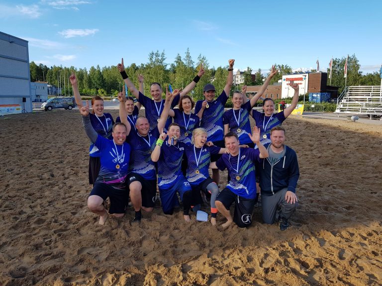 ÄssäMix on mixed beach ultimaten Suomen mestari 2019
